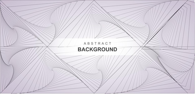 Abstracto Patrón Geométrico Lineal Fondo Líneas monocromáticas que forman formas geométricas únicas para un diseño elegante, moderno y minimalista