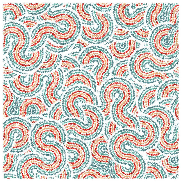 Abstracto patrón de impresión geométrica con fondo exótico diseño de obras de arte sin costuras para estar listo para el trabajo