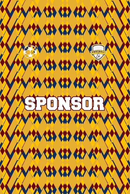 Abstracto Patrón Jersey Fondo deportivo Casual Retro