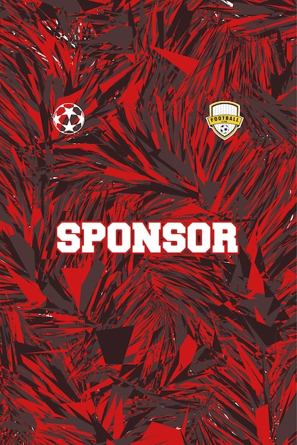 Abstracto Patrón Jersey Fondo deportivo Casual Retro