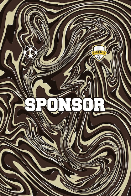 Abstracto Patrón Jersey Fondo deportivo Casual Retro