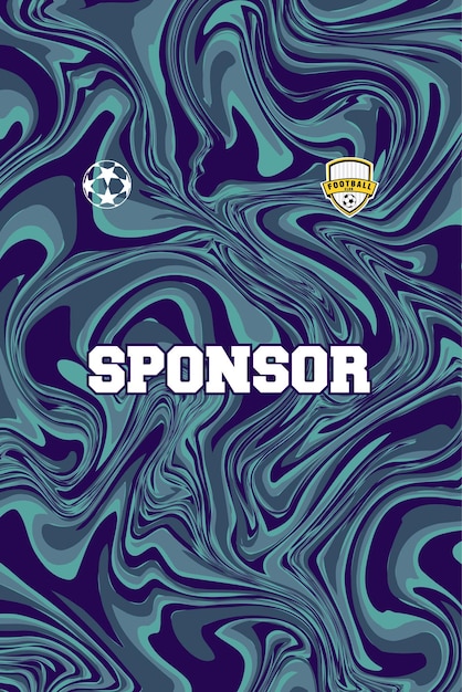 Abstracto Patrón Jersey Fondo deportivo Casual Retro