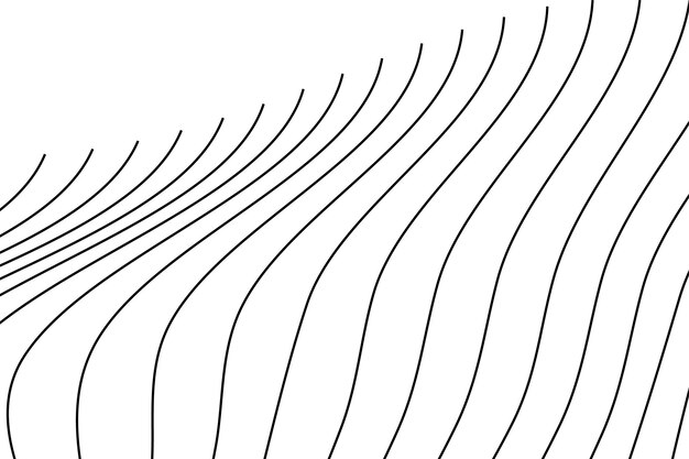 Abstracto Patrón de línea de contorno topográfico