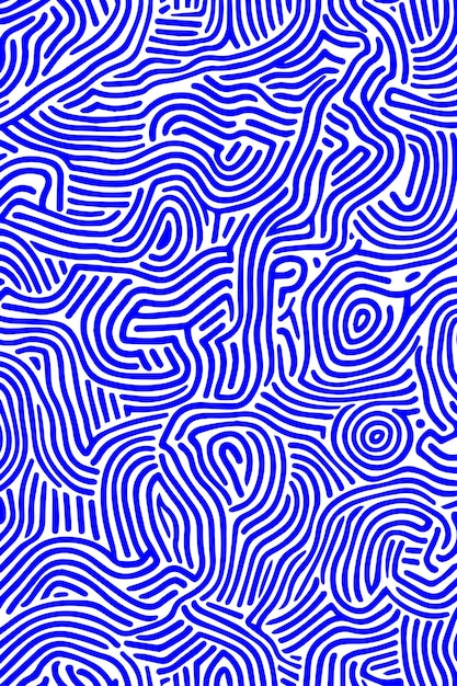 Abstracto patrón de línea ondulada fondo de laberinto óptico sin costuras