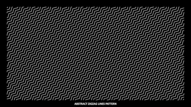 Abstracto Patrón de líneas en zigzag