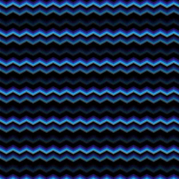 Abstracto Patrón de ondas de zigzag azul para la presentación