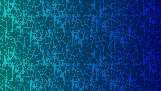 Abstracto Patrón de textura agrietada azul y azulado Fondo