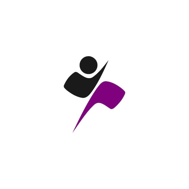 Abstracto Personas Porcentaje Logotipo