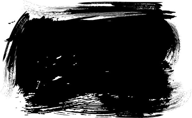 Abstracto pincel de pintura desordenado trazos Grunge pintura rodillo pincel vectorial trazo fondo abstracto