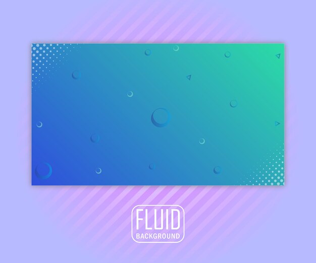 Abstracto Plantilla de diseño de fondo fluido