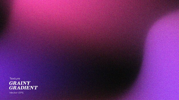 Abstracto premium Sombra profunda ondulada Magenta suave Negro violeta Gradiente textura de efecto granulado