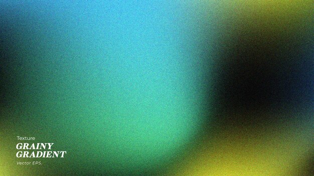Abstracto de primera calidad Sombra profunda ondulada Amarillo Azul menta verde gradiente de manchas efecto granulado textura