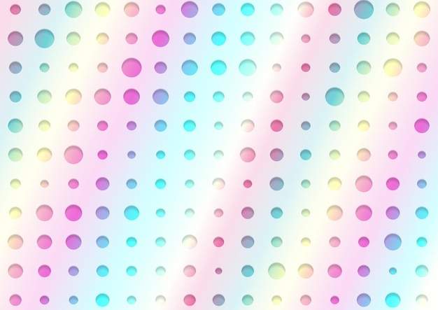Abstracto puntos holográficos geométrico fondo moderno