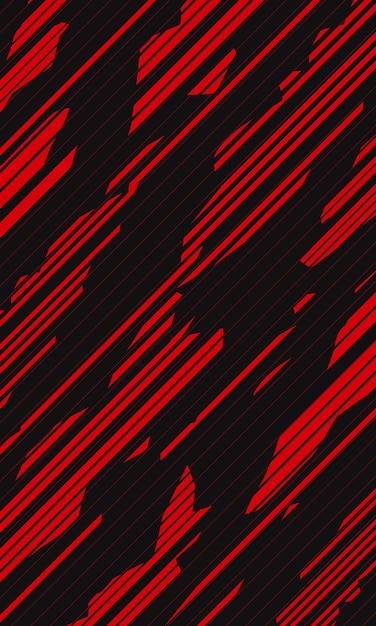 Abstracto rojo futurista rayas diagonales fondo moderno para la sublimación de la camiseta