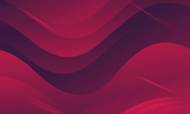 Abstracto rojo oscuro Fondo con formas onduladas adecuado para carteles de folletos de sitios web