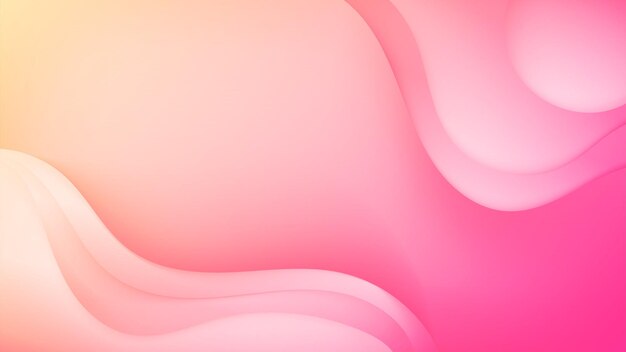 Abstracto rosa amarillo Fondo con formas onduladas adecuado para folletos de sitios web carteles