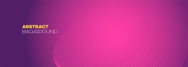 Abstracto rosa púrpura y violeta gradiente línea de onda fondo naranja rojo suave bandera de onda de velocidad