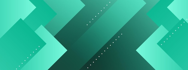 Abstracto sencillo colorido gradiente geométrico diseño de plantilla de fondo de banner