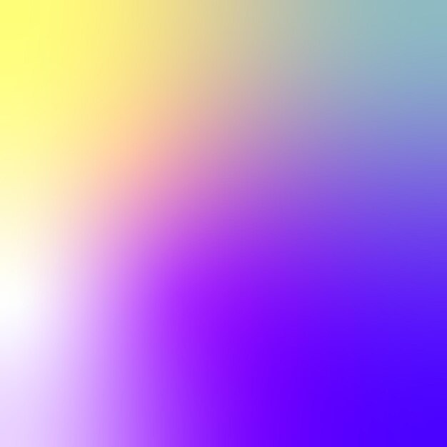 Abstracto simple hermoso fondo con gradiente complejo amarillo rosa púrpura azul colores para cuadrado