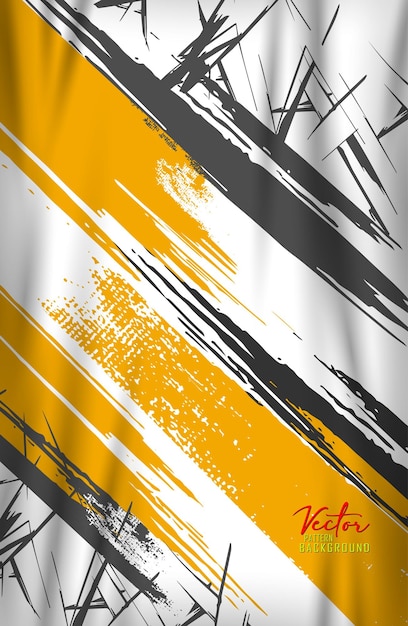Abstracto Tela de sublimación grunge con estampado de camiseta