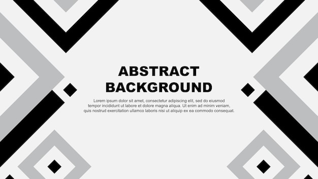 Abstracto Templata de diseño de fondo negro Banner papel de pared Ilustración vectorial Templata negra