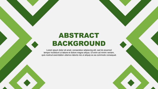 Abstracto Templo de diseño de fondo verde claro Template de diseño de telón de pared de bandera abstracto Ilustración vectorial Template verde claro