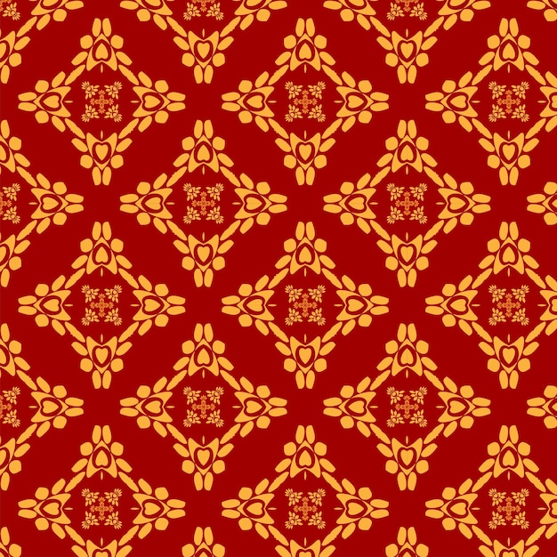 Abstracto textil patrón floral fondo patrón de lujo elegante ilustración de textura vectorial