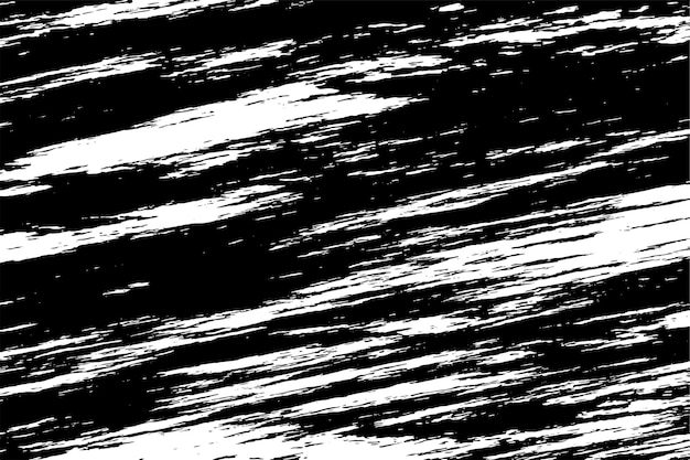 Abstracto Textura diagonal de pinceladas en blanco y negro