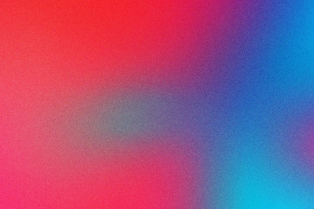 Abstracto Textura granulada gradiente en tonos rosado rojo y cian