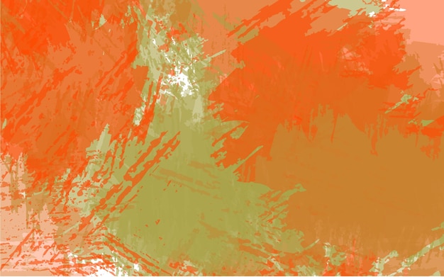 Vector abstracto de textura grunge pared fondo de color naranja