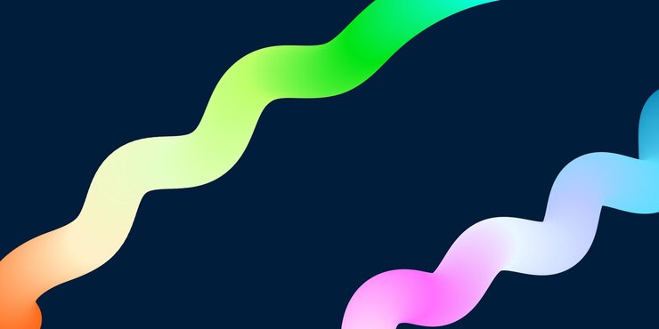 Vector abstracto trazos modernos con diferentes formas y elementos de formas fondo líquido curva de mezcla 3d