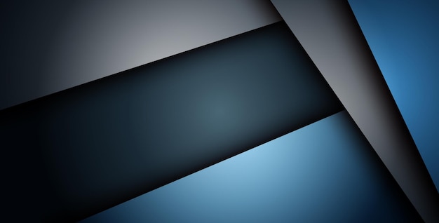 Abstracto triángulo azul marino superposición con texto en espacio en blanco oscuro diseño moderno lujo futurista fondo vector ilustración vector eps10