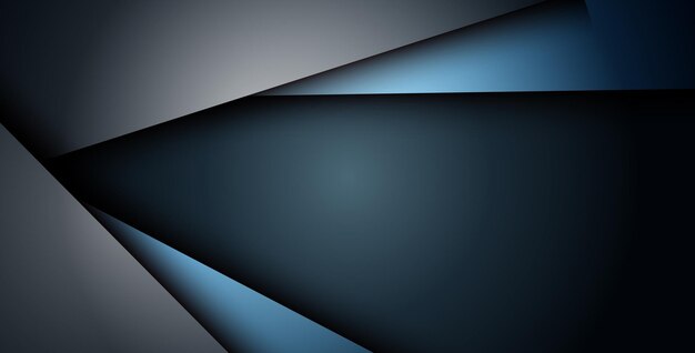 Abstracto triángulo azul marino superposición con texto en espacio en blanco oscuro diseño moderno lujo futurista fondo vector ilustración vector eps10