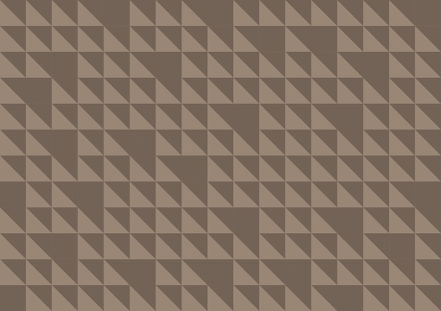 Abstracto triángulo decoraciones de patrón marrón línea estilo moderno fondo vectorial