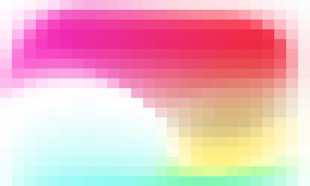 Abstracto vectorial y fondo de píxeles de colores