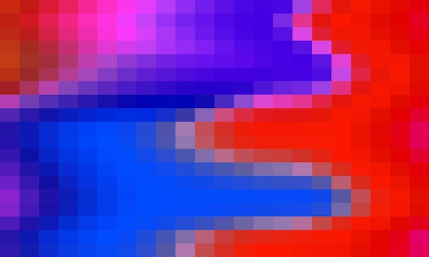 Abstracto vectorial y fondo de píxeles de colores