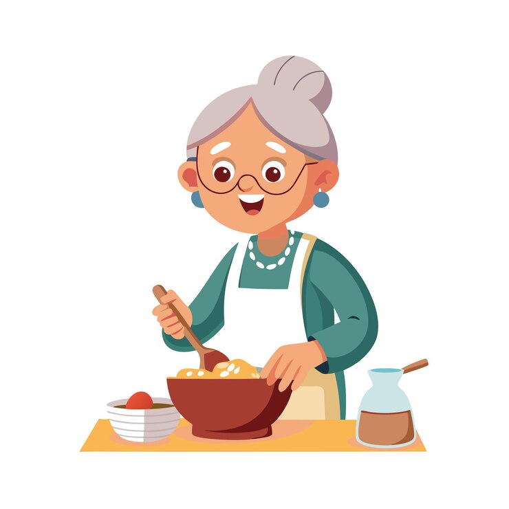 Vector abuelos abuela abuelo vieja pareja viejo hombre vieja mujer ilustración vectorial