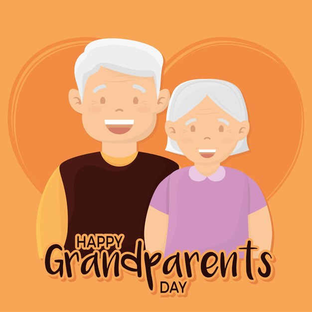 Abuelos aislados cuerpo abuelos personas ilustración vectorial