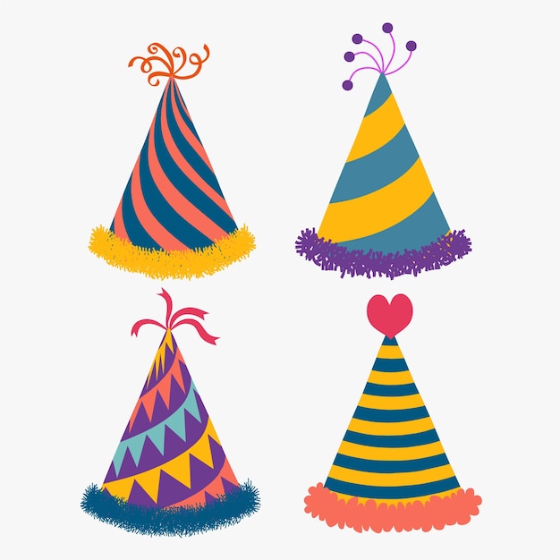 accesorio aniversario fondo cumpleaños gorra azul carnaval dibujos animados celebrar celebración