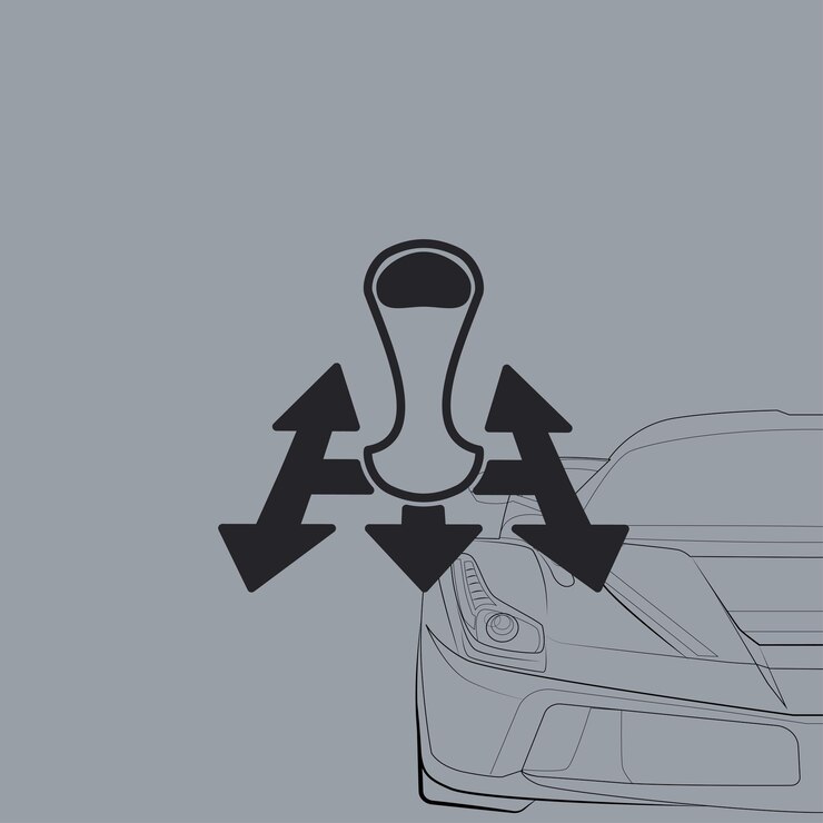 Vector accesorios para automóviles vector