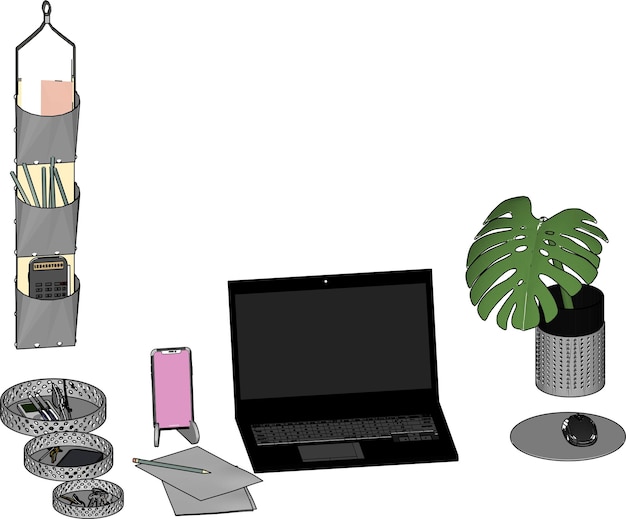 Accesorios para computadoras portátiles con bolígrafo de modelado 3D