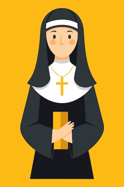 Aceptar los consejos y la guía de la llamada para una vida satisfactoria como monja católica