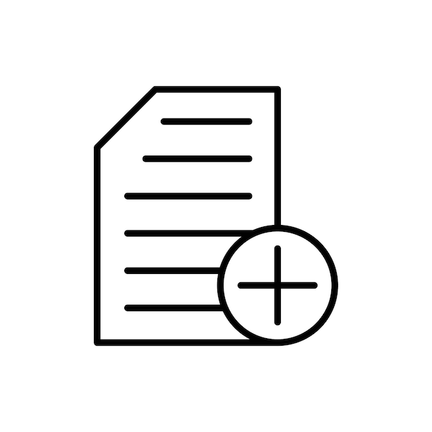 Aceptar el vector de conjunto de iconos de logotipo del documento