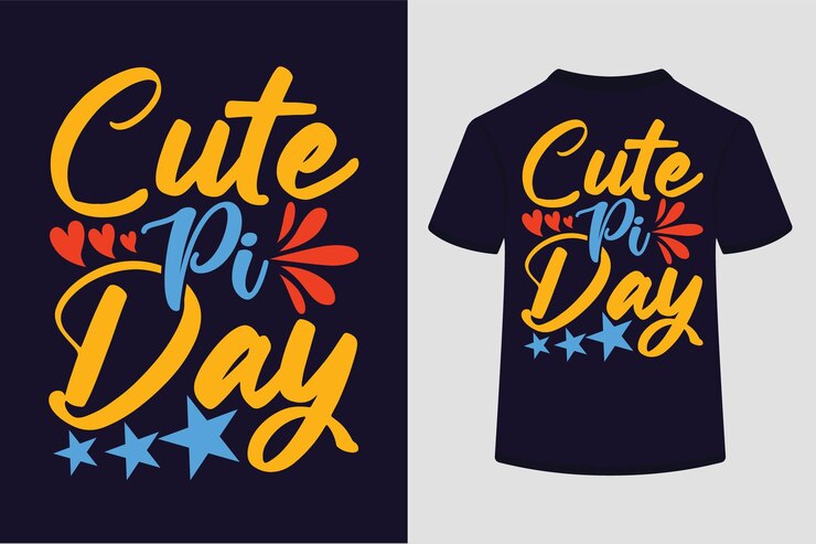 Acerca del diseño lindo de Svg del día de Pi