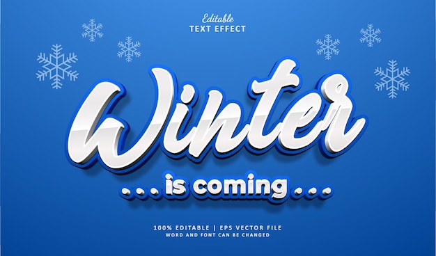 Se acerca el invierno.