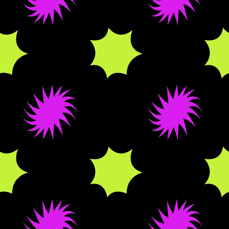 Vector acid rave psicodélico trippy de patrones sin fisuras
