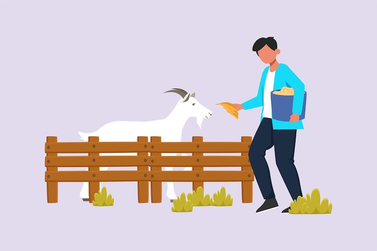 Vector actividad del agricultor concepto agrícola ilustración vectorial plana de colores aislada