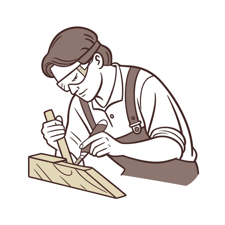 Vector actividad de un hombre en la vida diaria y en la oficina o en el lugar de trabajo ilustración vectorial de personajes de dibujos animados