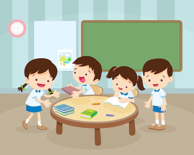 actividad infantil en la habitación