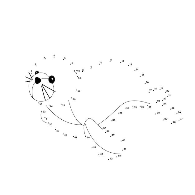 Actividades preescolares de dibujo en papel para niños.